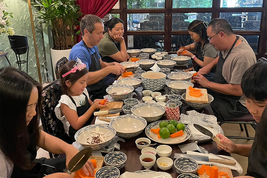 Cooking class with Vietnam Travel agency