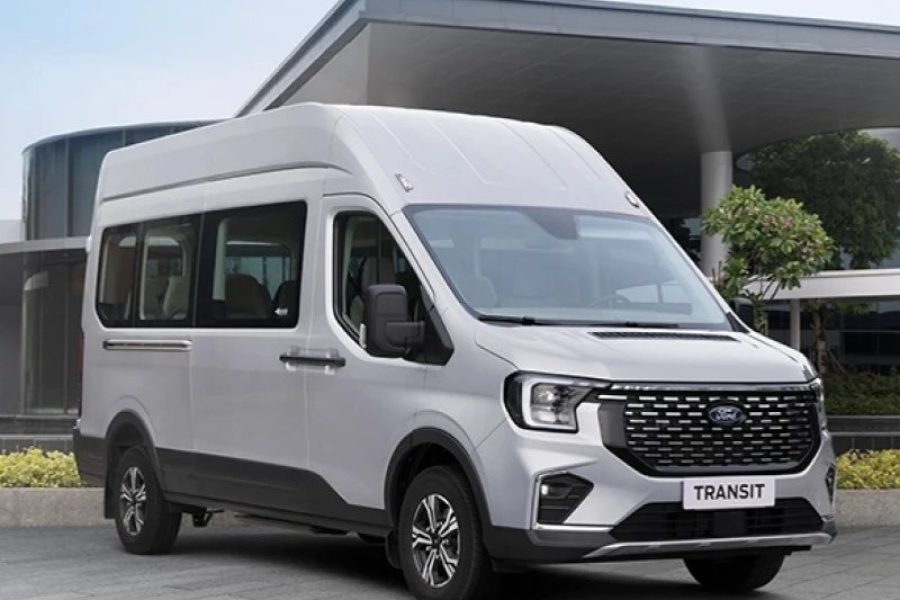 Ford Transit minibus for group transportation