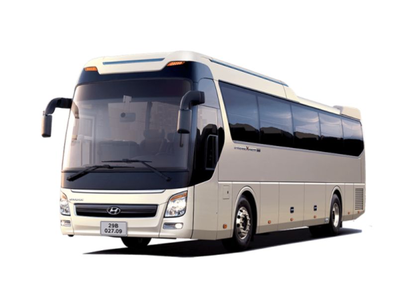 Huyndai Universe transportation for travelers