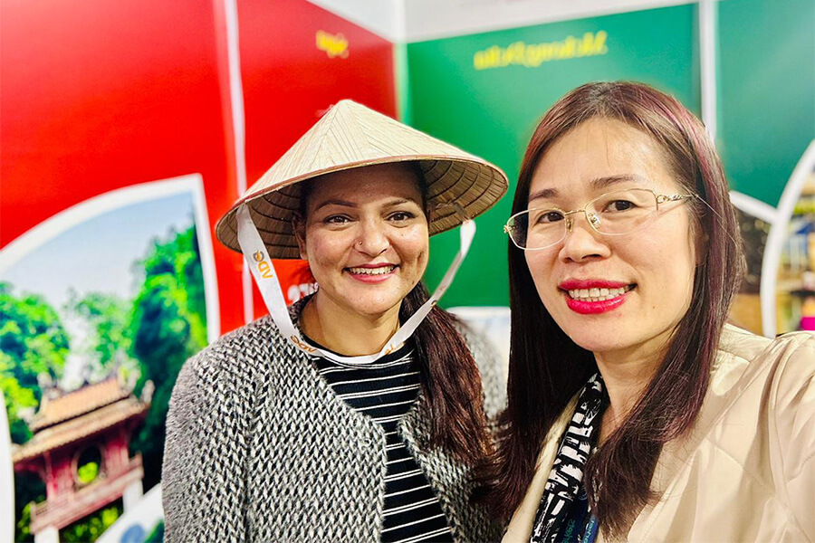 Ms Priya Malhotra from india with vietnam DMC