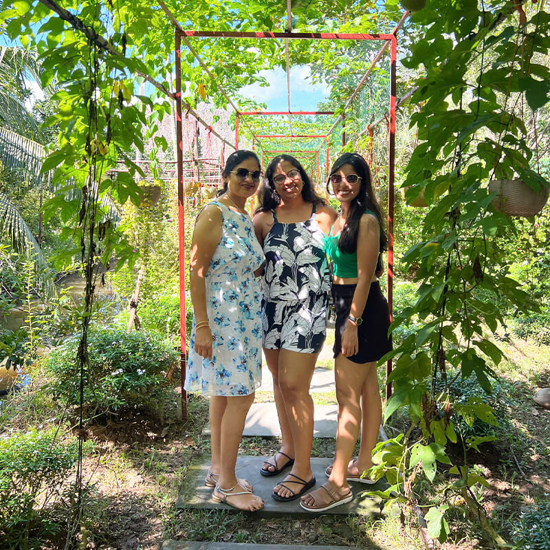 happy guest with vietnam destination management