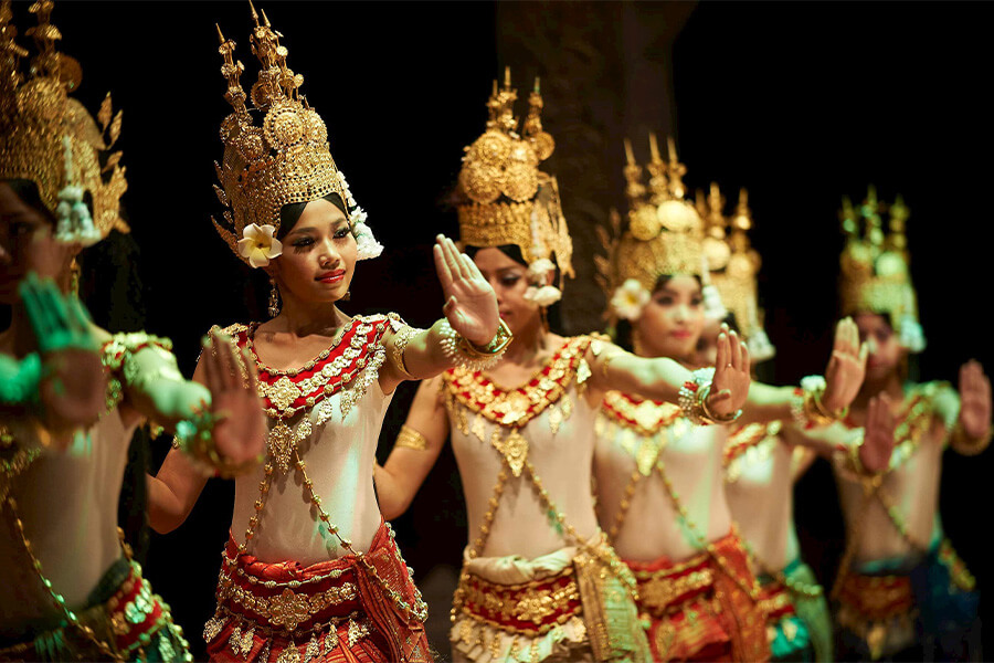 Apsara Dance Show - heritage show in cambodia