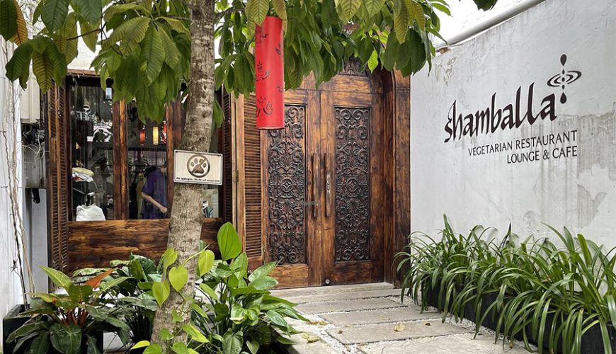 Shamballa Vegetarian, Restaurant & Lounge