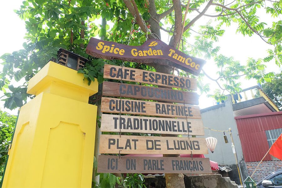 Spices Garden Tam Coc outside area