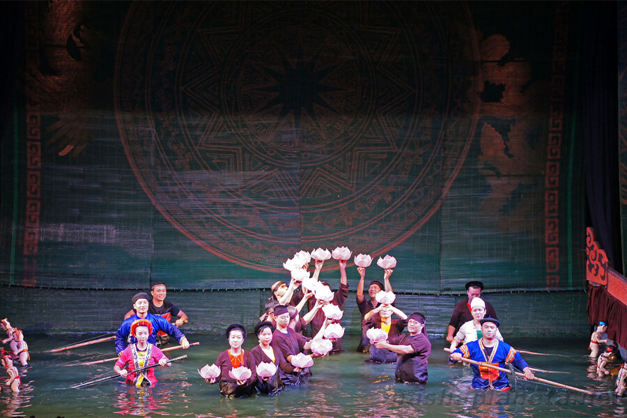 Water Puppet Show - culture shows in hanoi