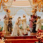 Luxury Indian wedding ceremony by the sea in Vietnam, expertly arranged by Viet Dan Travel DMC