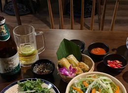 Vietnamese and Indian shared dishes served at Mama Masala Saigon