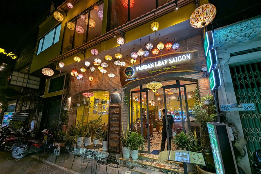 pandan leaf restaurant ho chi minh