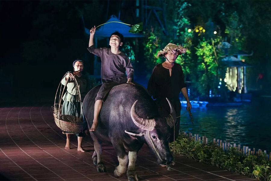 the quintessence of tonkin show - vietnam culture performance