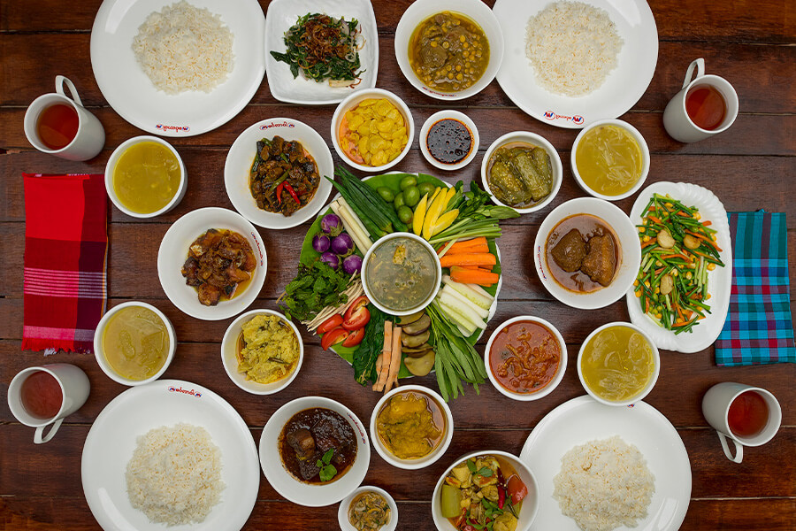 Mingalarbar Myanmar Food - burmese restaurants in vietnam