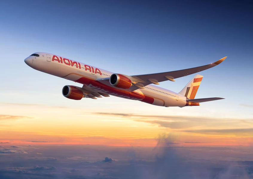 Air India Airbus A350 operating Delhi Hanoi route