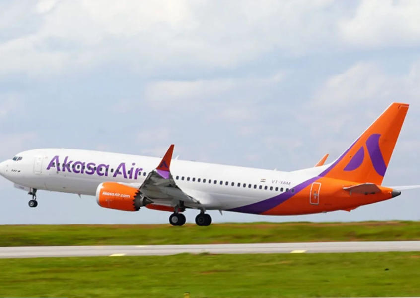 Akasa Air Boeing 737 MAX launching Mumbai Hanoi route