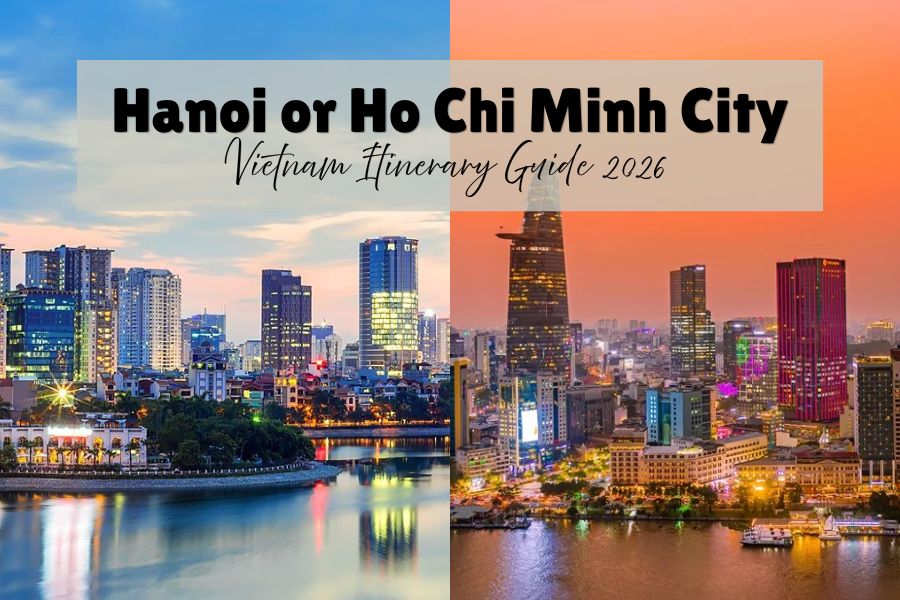 start in hanoi or saigon