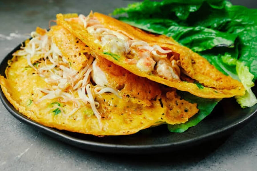 Bánh Xèo_ A Crispy Pancake You Assemble Yourself