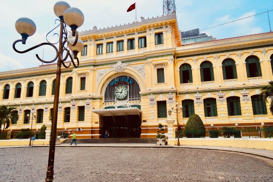 Saigon Central Post Office_ Where Colonial Architecture Meets Everyday Life