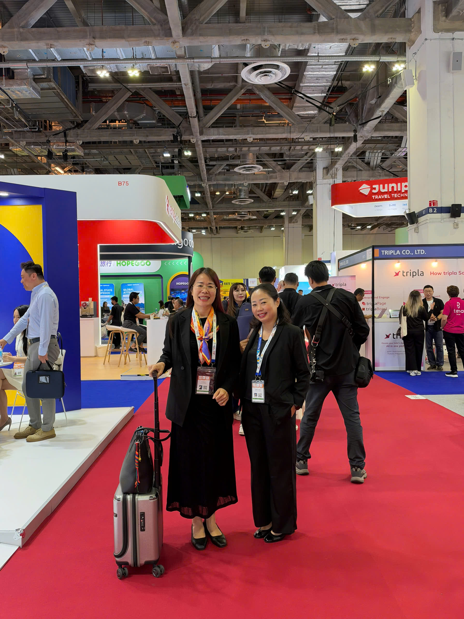Viet Dan Travel DMC team at ITB Asia 2026