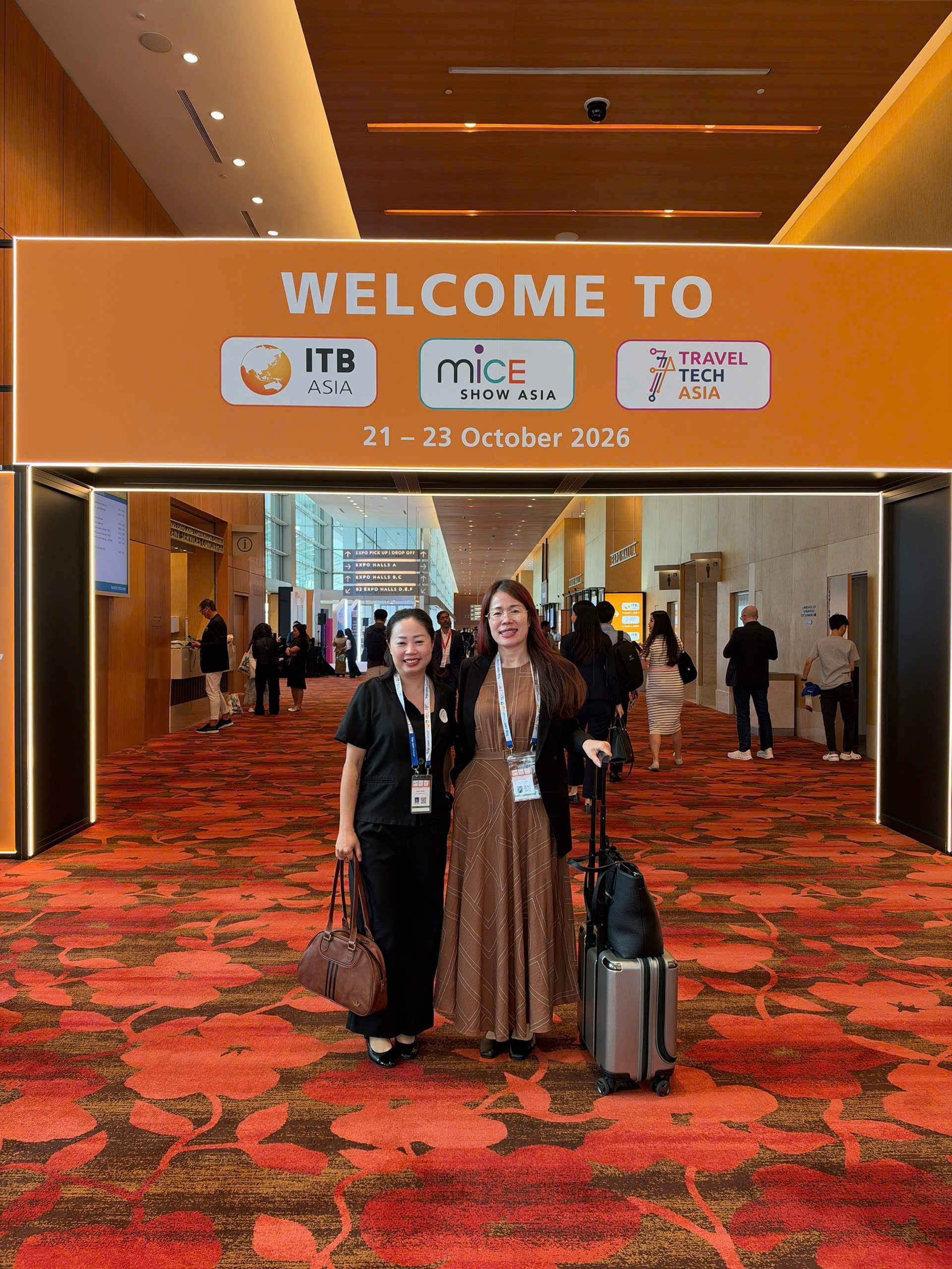 Viet Dan Travel DMC team at ITB Asia 2026